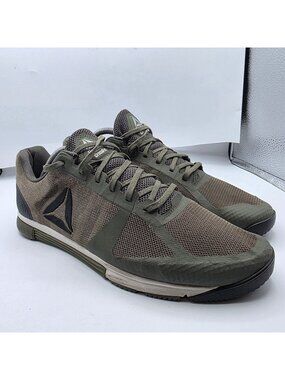Reebok CrossFit Speed TR 2.0 Mens Size 10 Olive Gray Black Training Shoes